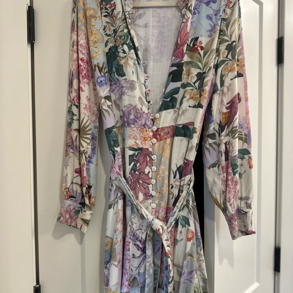 Zara Multicolor Floral Blouse